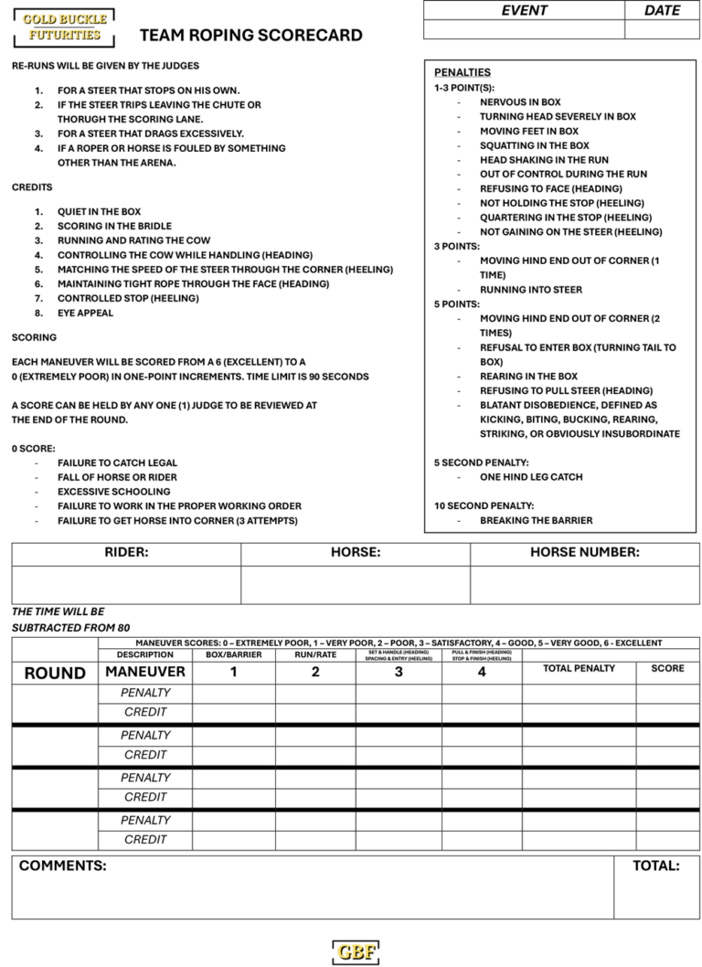 Learn - Gold Buckle Futurities